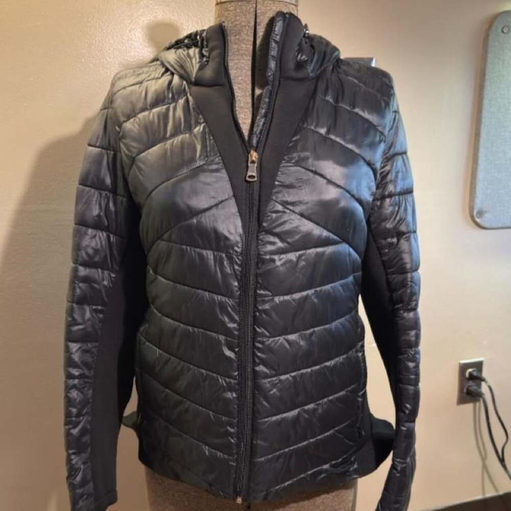 Calvin Klein Hybrid Quilted Puffer Jacket Black M